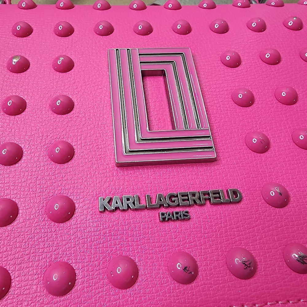 KARL LAGERFELD PARIS Simone Flap Crossbody - Picture 6 of 16